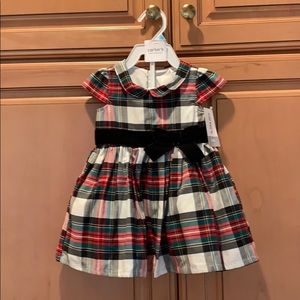 Carters DO NOT PURCHASE baby girl Christmas dress with ribbon
